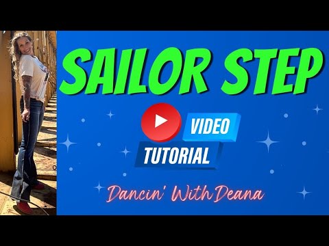 SAILOR STEP Line Dance (how to do) 💃🏻
