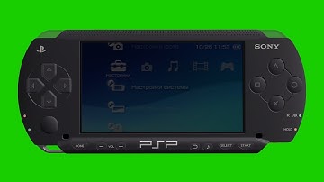 4K Sony PSP - Three 3D Animations, Green Screen