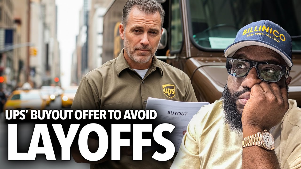 "Buyout Offer Isn't Worth It..." UPS Pitches Overpaid Drivers To Leave the Company Before Layoffs 🤔