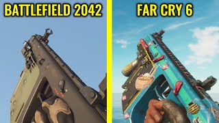 Battlefield 2042 vs Far Cry 6  - Weapons Comparison