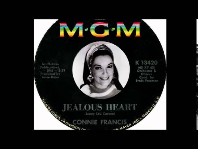 Connie Francis - Jealous Heart