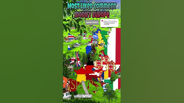 Most liked comment modify Europe🇪🇺 #shorts #subscribe #geography #italy #map #mapping #fyp #viral