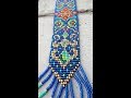 bead loom necklace, gerdan, native american style
