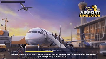 First Class AIRPORT SIMULATOR - #7 Gameplay No Commentary #gameplay #firstclass #airportsimulator