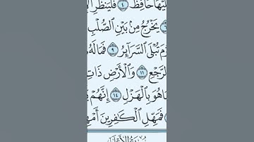 سورة الطارق