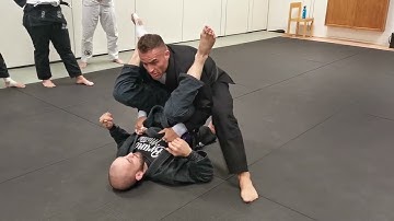 Double under stack pass to backtake