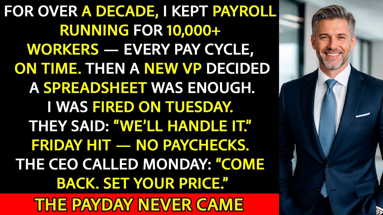 They Fired the Payroll Lead — Then 10,000 Workers Missed Pay