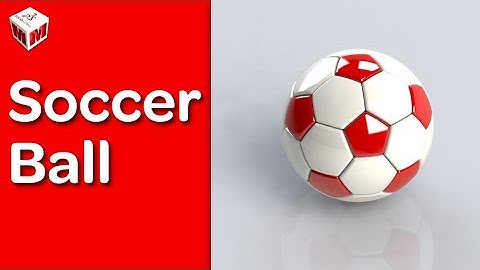 Soccer Ball | SolidWorks Modelling Time-lapse | Everyday Objects Series