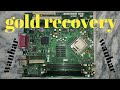 gold recovery motherboard ic chips/wanhar gold prospecting.