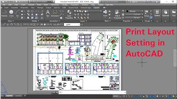 How to do page setup in AutoCAD Layout. ( print,  Scale, Dwg pdf) Basic Tutorial | Easy method.