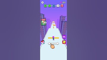 roof Rails level 18 gameplay #roofrailsgameplay #gaming #gameplay