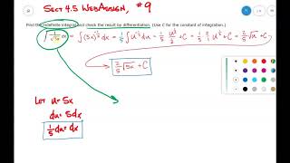 Section 4.5 WebAssign, #9