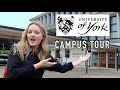 Campus tour of uni of york