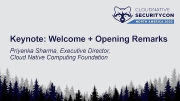 Keynote: Welcome + Opening Remarks - Priyanka Sharma, Executive Director, CNCF