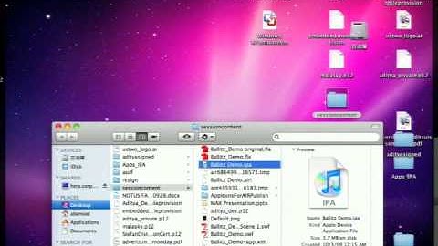 Flash CS5 pro tutorial for iphone part4 LAST