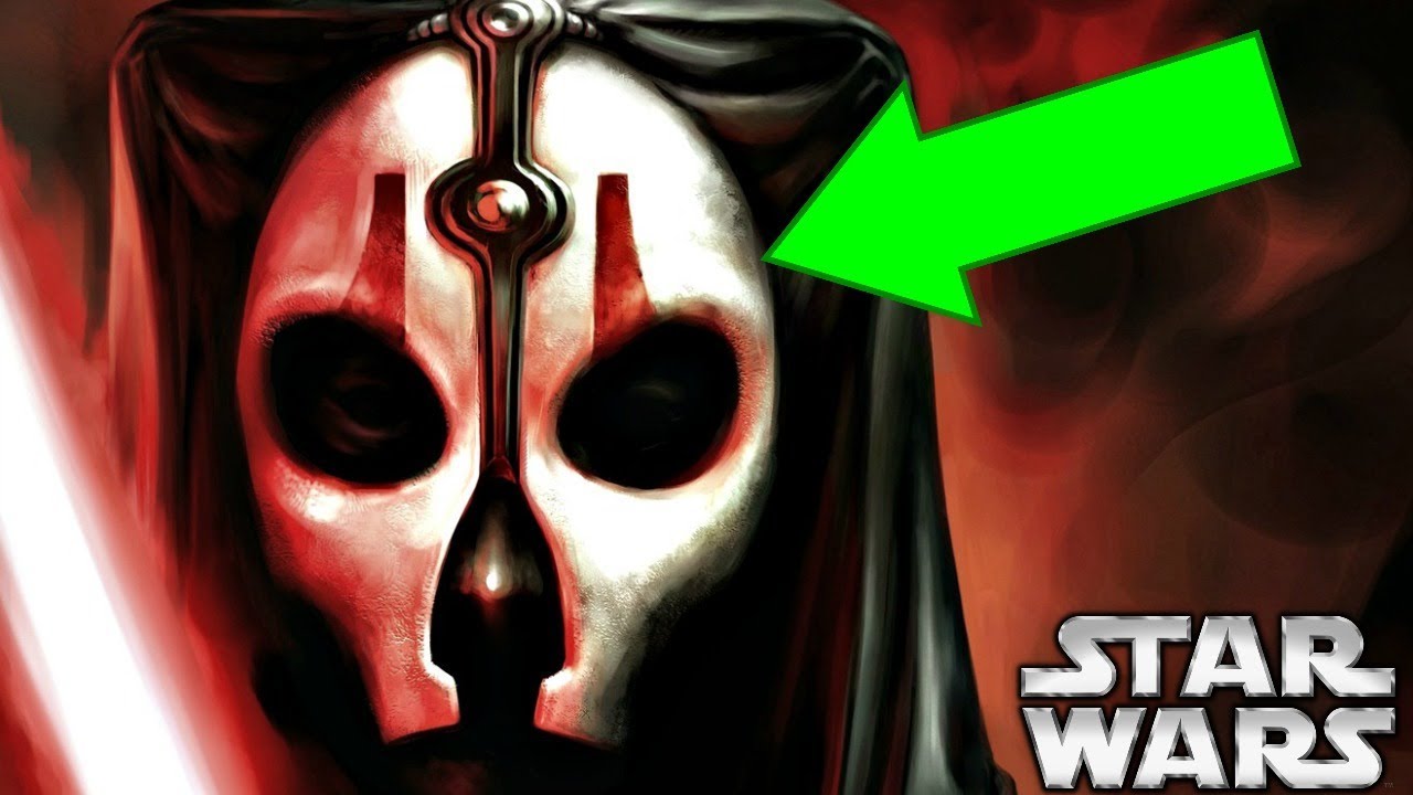 The Story of Darth Nihilus's Mask - Star Wars Explained - YouTube