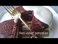 Red valvet pancake|#redvalvet