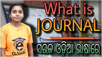 WHAT IS JOURNAL BY PRIYANKA MADAM || FOR +2 COMMERCE STUDENTS @odishaclasses  ​