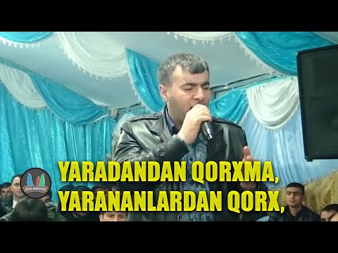 Yeni əruz qafiyə qumbaşı - 2018 / Yaradandan qorxma, yarananlardan qorx,