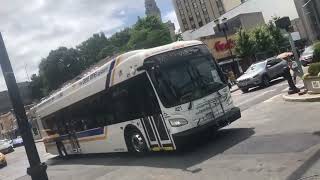 Bee-Line Bus 2022 New Flyer XDE40 Route 8 To MT ST VINCENT #421 Yonkers Getty Square Electric Bus