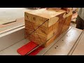 AMAZING Woodworking Skills // Detailed Instructions For Newbies