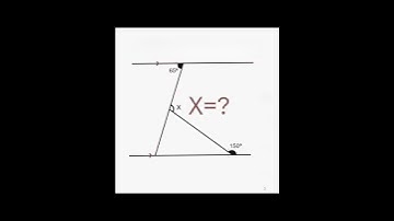 Geometry 48. what is the value of x? #mrongmathslessons #geometry