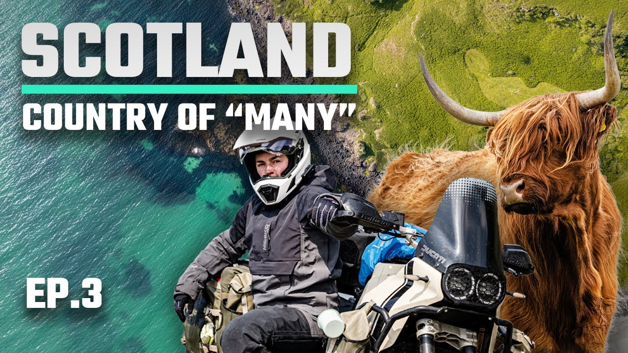 Это не может быть Шотландия, но это действительно так! Исследуем остров Малл на мотоцикле (S8-EP3)