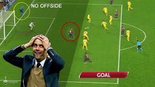 Top 10 Smart beating offside trap Goals