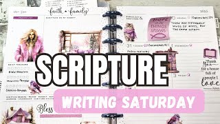 December Scripture Writing Plan - Jesus Best Gift - Last Week