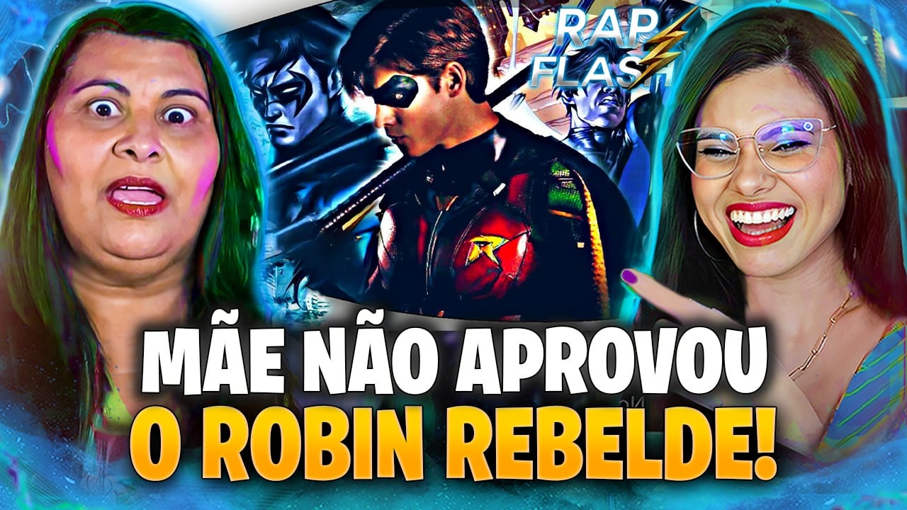 ELA ACHOU ELE INGRATO! 😱 Rap do Robin (Titãns) Dick Grason // O Asa Noturna // Flash Beats