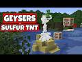 MOJANG ADICIONOU GEYSERS NO MINECRAFT🤩🤩🤩