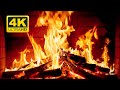 Cozy Fireplace 4K 12 HOURS Fireplace With Crackling Fire Sounds Crackling Fireplace 4K 