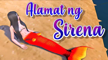 Alamat ng Sirena | May Aral na Mga Kwentong Pambata Tagalog | Filipino Fairy Tales | Sims 4 Story