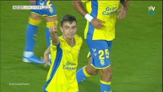 Golazo de Pedri en el UD Las Palmas 1 Sporting 0 | Audio: Juanma de La Casa | Liga SmartBank 2019
