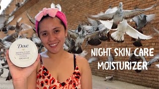 DOVE INTENSIVE-CREAM | REVIEW | NIGHT SKIN CARE ROUTINE🌛