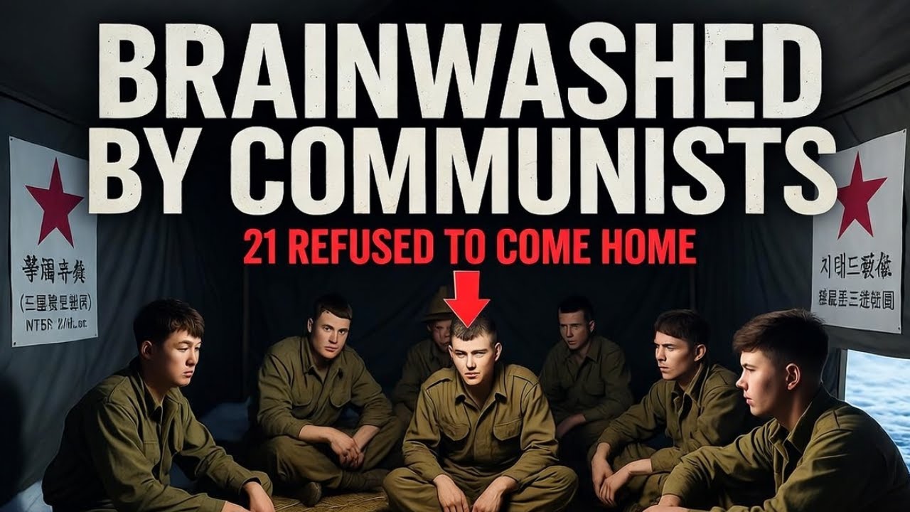 Korean War POWs Who Were Brainwashed By Communists And 21 Refused To ...