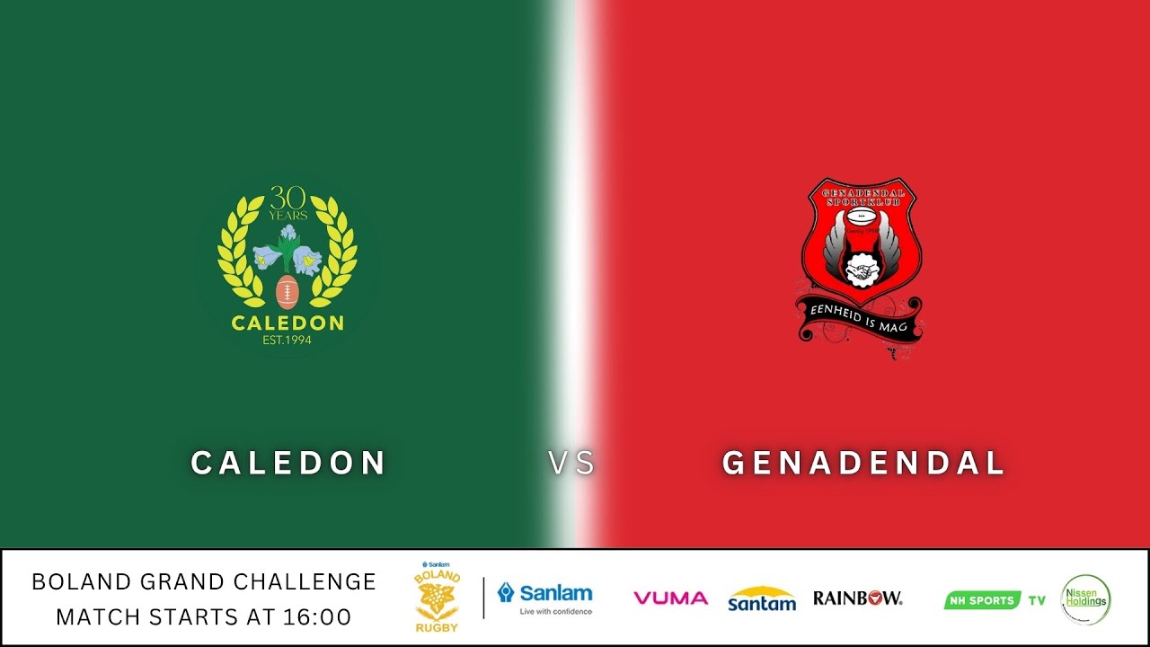 Caledon RFC vs Genadendal RFC | Boland Grand Challenge