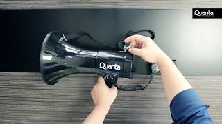 Review Megafone Mp3 250W Recarregável Com Gravador De Voz Qtmer250