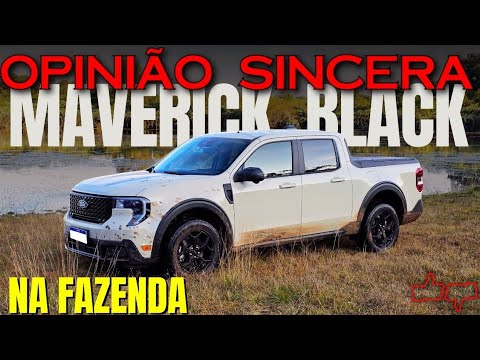 Ford MAVERICK Black testada AO EXTREMO! Rodamos na fazenda, na lama, terra, off road! É boa? Vale?