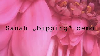 sanah - bipping (demo) chords