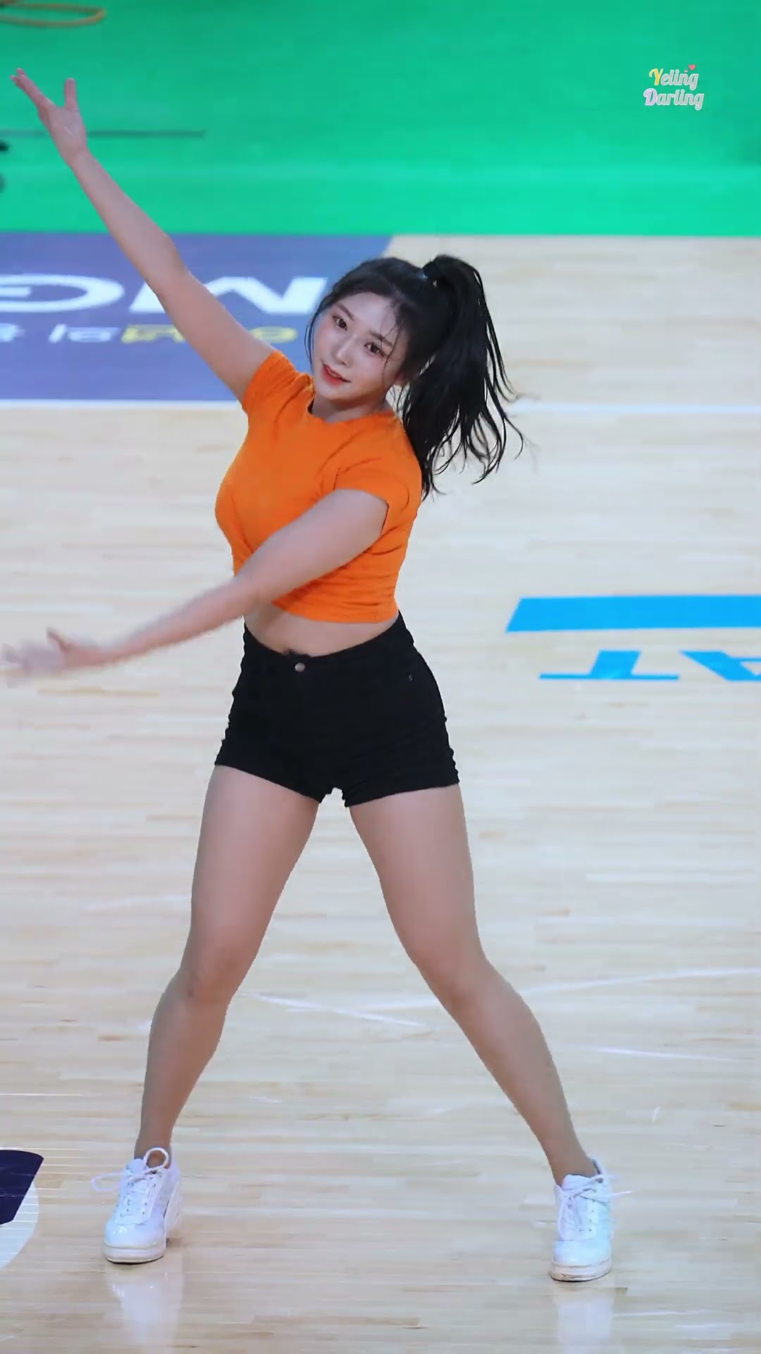 무용학과 출신의 질풍가도 #조예린 #치어리더 #질풍가도 #KBL컵