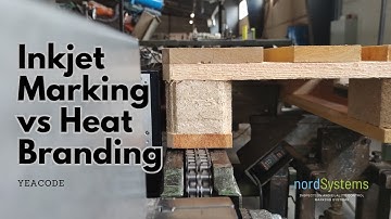 Inkjet Marking vs Heat Branding - Solution for Pallet Marking with Yeacode | Nord Systems