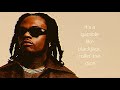 Gunna - Blackjack (Lyric Video)