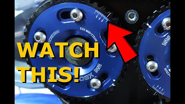 Adjustable Cam Gear What to Know - #Eclipse2GBuild