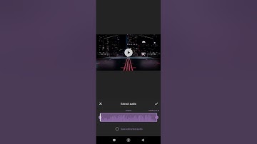 How to Extract Audio from Video in Inshot App
