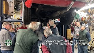 Capital Triumph Register Club  Annual Tech Session hosted by London Auto Services, Ltd.