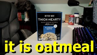 Better Oats Thick & Hearty Blueberry Muffin Review