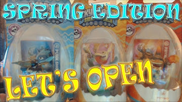 SKYLANDERS: Swap Force "SPRING EDITION" FRYNO, PUNK SHOCK and TRIGGER HAPPY (UNBOXING)