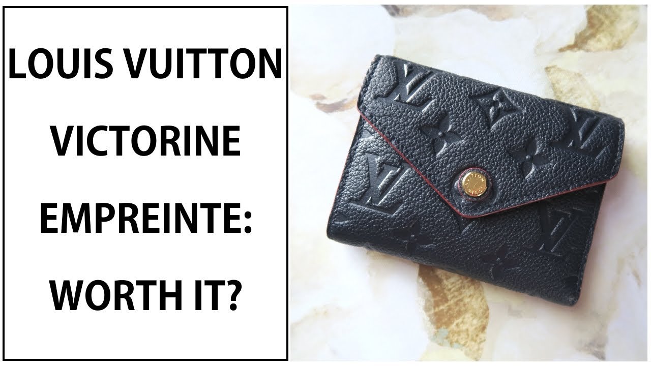 Shop Louis Vuitton MONOGRAM EMPREINTE Victorine Wallet (M64577