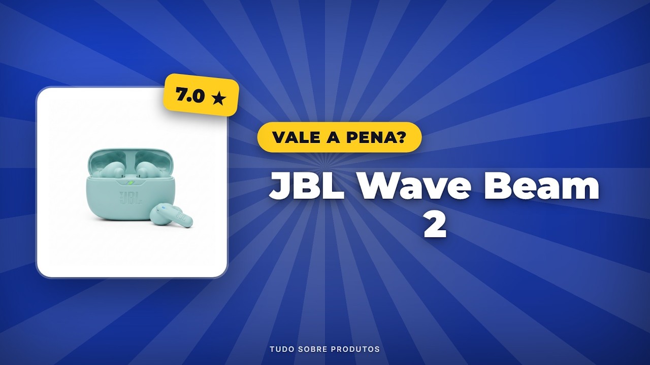 Capa: JBL Wave Beam 2: Análise COMPLETA e vale a pena em 2026?
